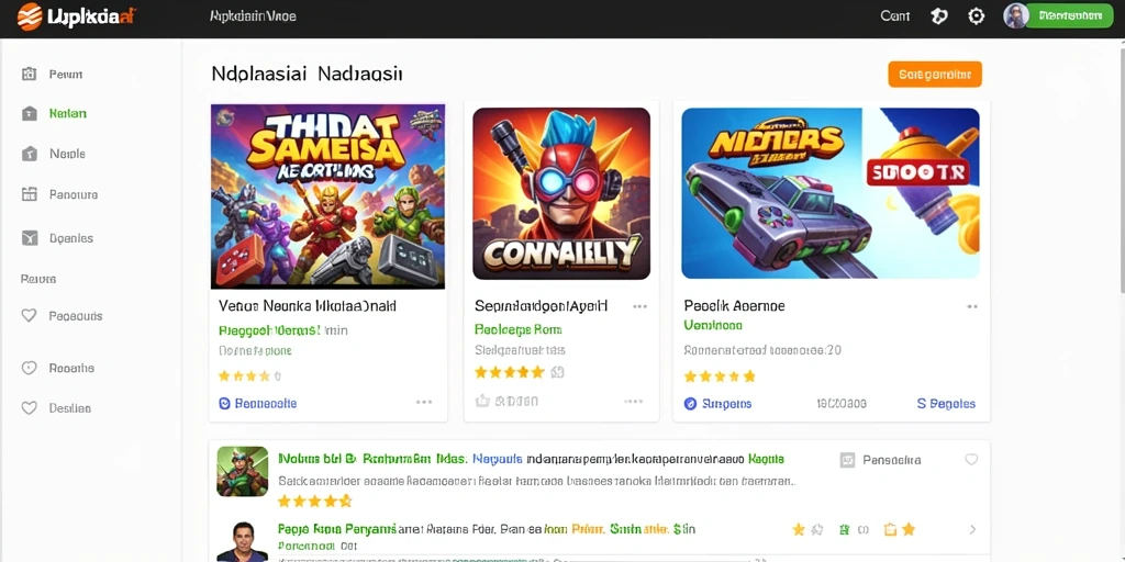 Tampilan layar utama 182GAME yang menarik.