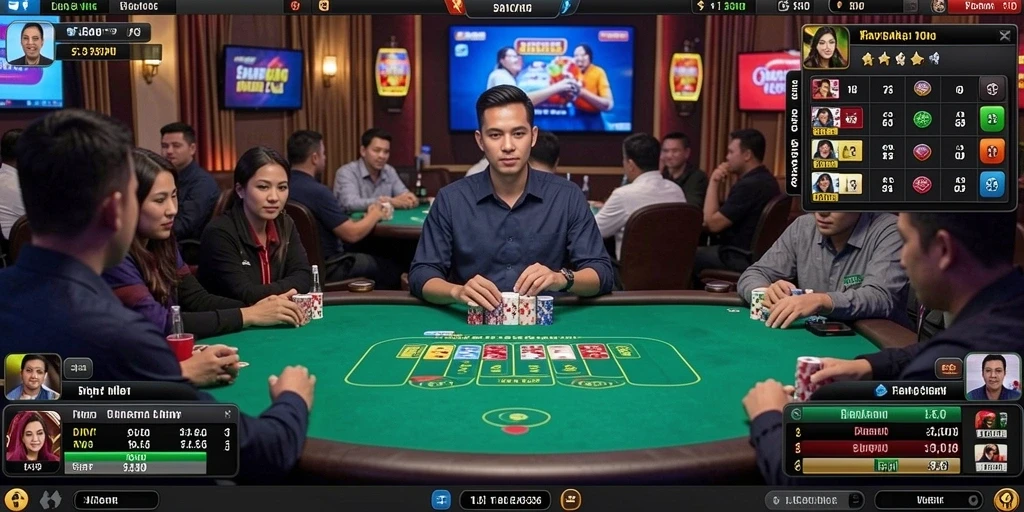 Tampilan antarmuka utama 66K yang menarik dan modern.