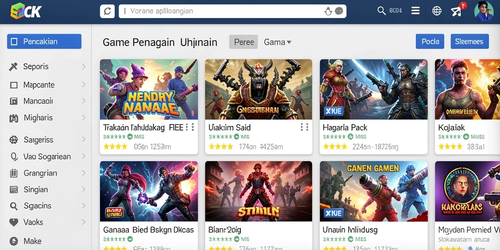 Antarmuka aplikasi yang simpel dan menarik.