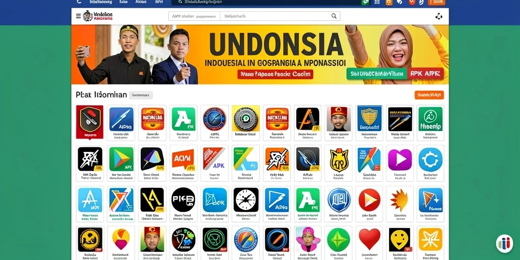 Tampilan awal yang menarik dan user-friendly.