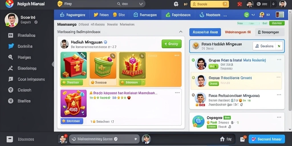 Tampilan antarmuka yang menarik dan user-friendly.