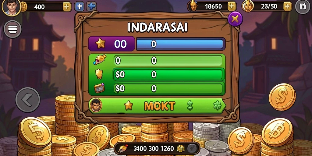 Tampilan antarmuka yang user-friendly dan menarik.
