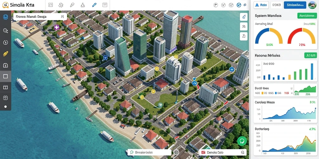 Tampilan karakter utama dengan desain unik.