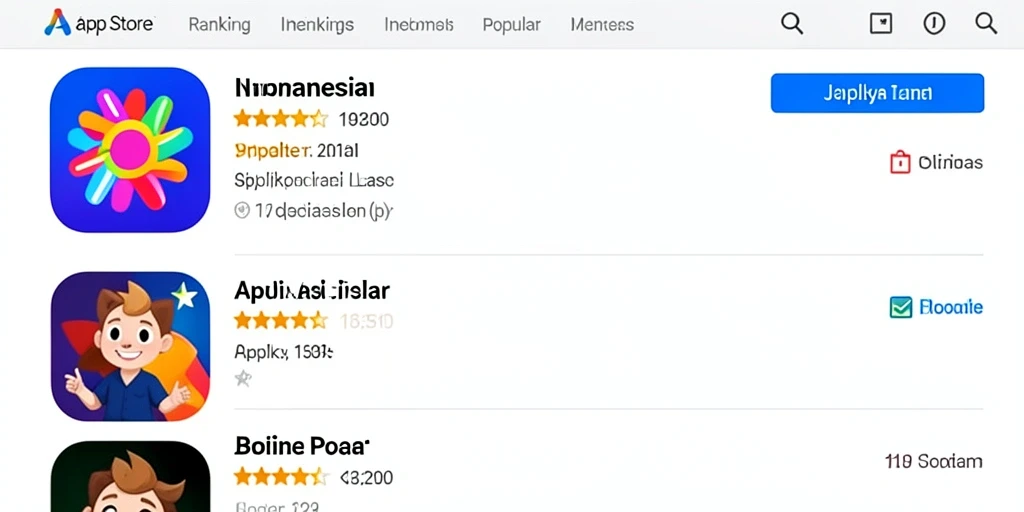 Tampilan awal aplikasi yang menarik.