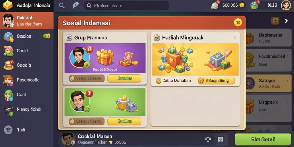 Tampilan grafis yang memukau di F200M.