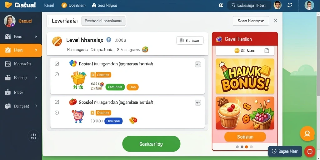 Tangkapan layar menampilkan grafik memukau dari permainan.