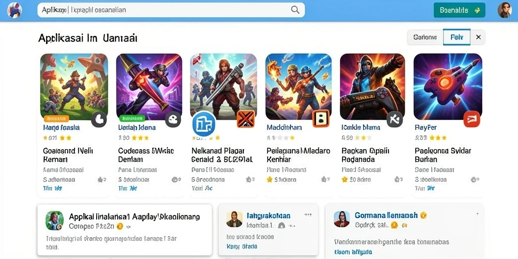 Tampilan antarmuka yang menarik dan mudah dinavigasi.