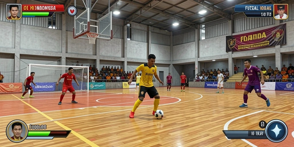 Tampilan menu utama yang cerah dan interaktif.