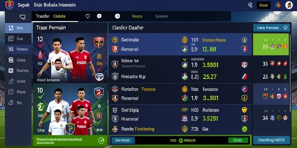 Screenshot menunjukkan tampilan antarmuka utama LK777.