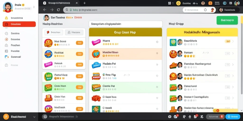 Tampilan antarmuka yang user-friendly dan menarik.