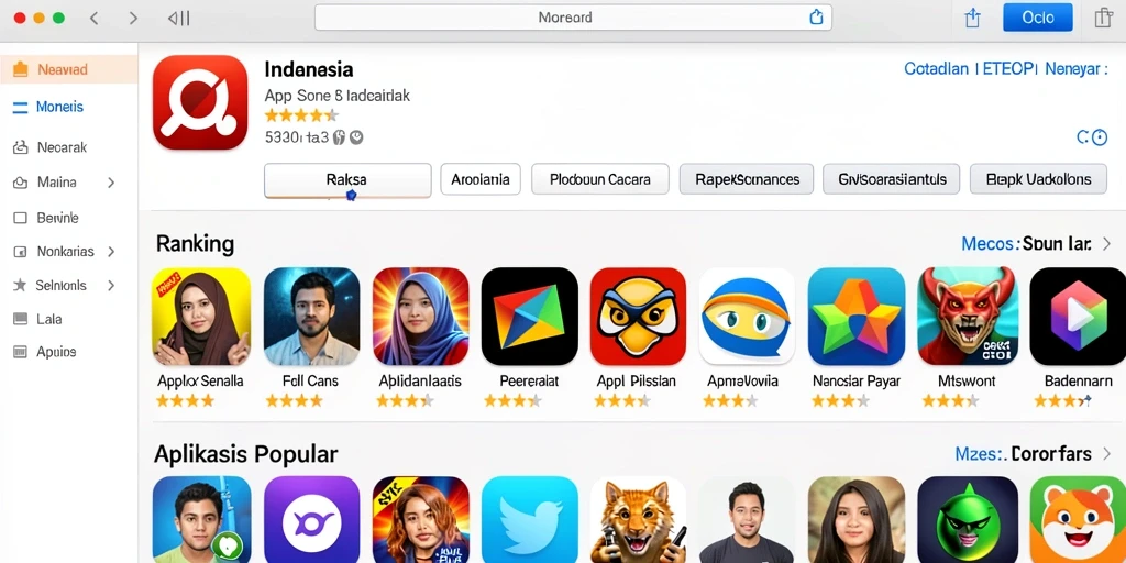 Antarmuka sederhana dan mudah dinavigasi.