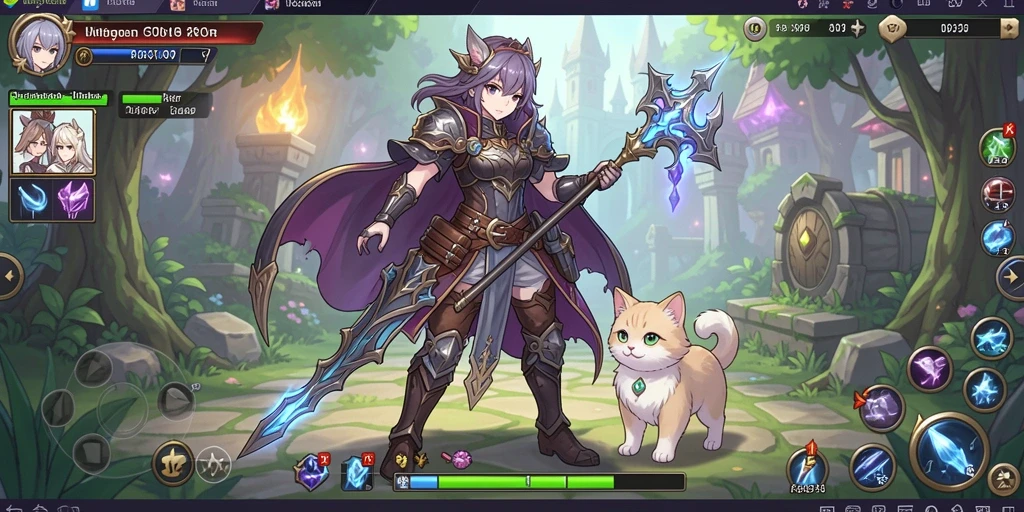 Screenshot menunjukkan gameplay yang mendebarkan.
